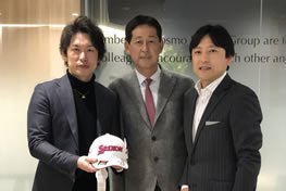 コスモヘルス株式会社との「健康サポート契約」渡辺司プロ